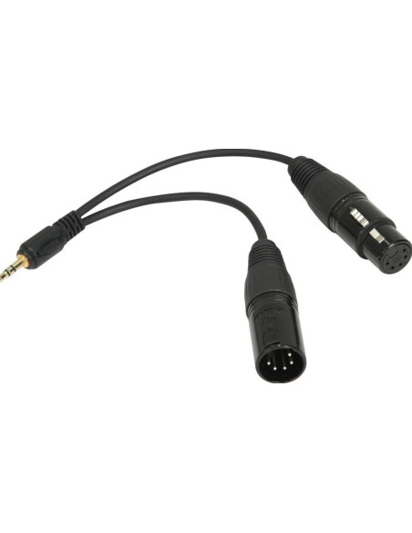 CB-DMX-3.5C-1/2 cavo splitter o combinatori Splitter per cavo Nero