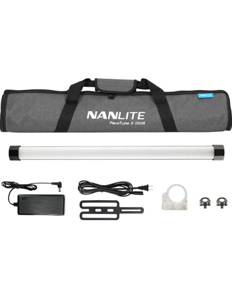 NANLITE PAVOTUBE II 15XR 1 KIT LED TUBE LIGHT WITH LUMENRADIO