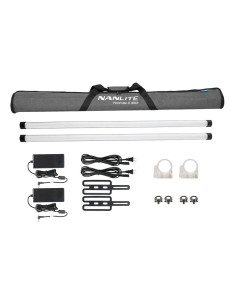 NANLITE PAVOTUBE II 30XR 2 KIT LED TUBE LIGHT WITH LUMENRADIO