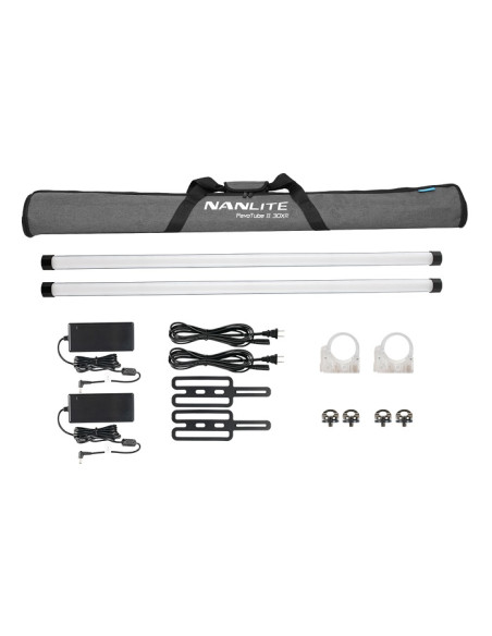 NANLITE PAVOTUBE II 30XR 2 KIT LED TUBE LIGHT WITH LUMENRADIO