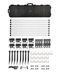 NANLITE PAVOTUBE II 30XR 8 KIT LED TUBE LIGHT WITH LUMENRADIO