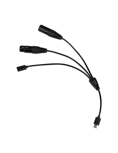 NANLITE CAVO DMX-USBC-1/3 II CABLE SPLITTER II FOR PAVOTUBE II 6XR/PAVOTUBE T8-7X/PAVOBULB 10C