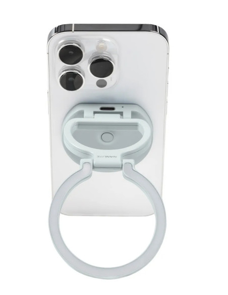NANLITE LUMO PHONE RING LIGHT MAGSAFE COMPATIBLE MINT BLUE