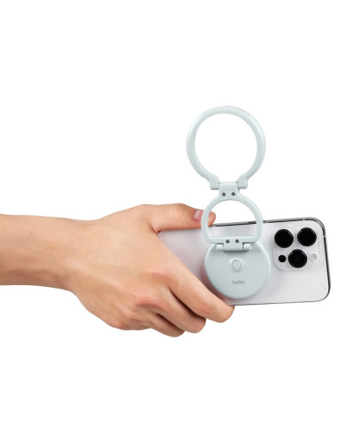 NANLITE LUMO PHONE RING LIGHT MAGSAFE COMPATIBLE MINT BLUE