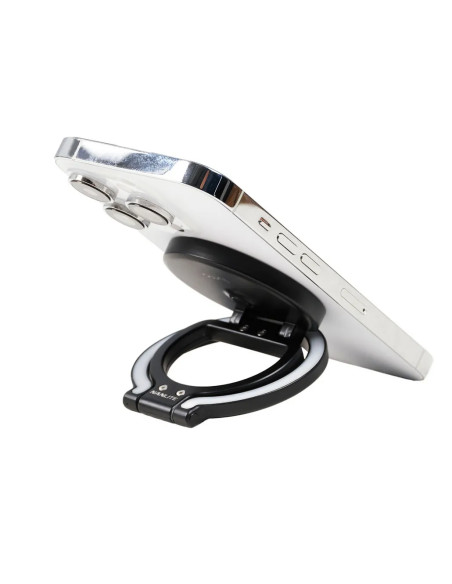 Lumo Bi-Color LED Ring Light Polar Black