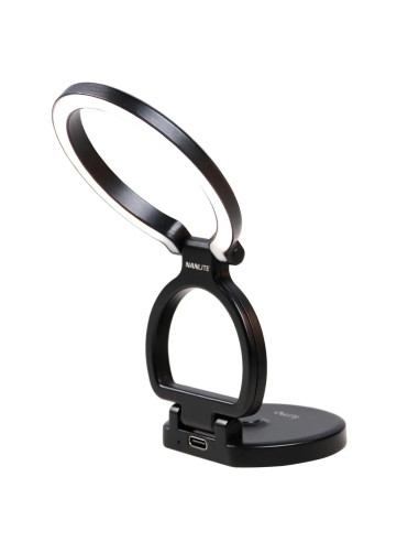 Lumo Bi-Color LED Ring Light Polar Black