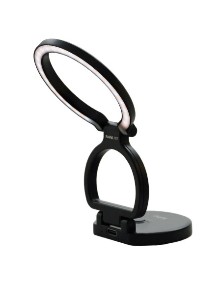 Lumo Bi-Color LED Ring Light Polar Black