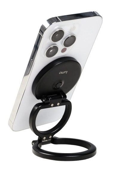 Lumo Bi-Color LED Ring Light Polar Black