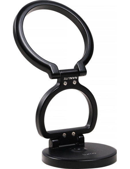 Lumo Bi-Color LED Ring Light Polar Black