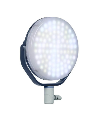 NANLITE MIRO 30C LED FULL-COLOR ROUND PANEL LIGHT MINT BLUE