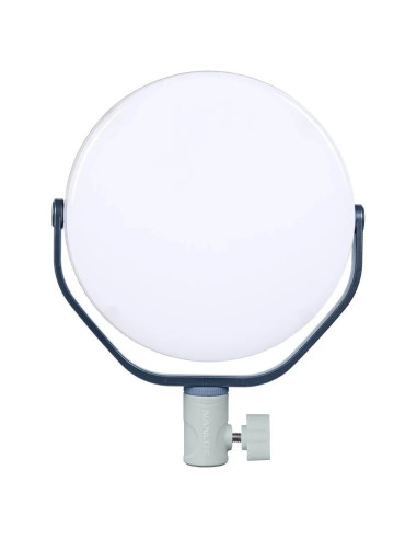 NANLITE MIRO 30C LED FULL-COLOR ROUND PANEL LIGHT MINT BLUE