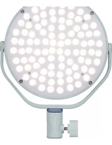 NANLITE MIRO 30C LED FULL-COLOR ROUND PANEL LIGHT MINT BLUE