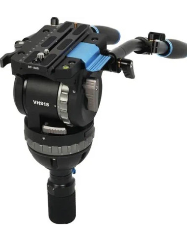 SIRUI SQ100 TREPPIEDE VIDEO CON TESTA FLUIDA VHS18 SEMISFERA 100MM