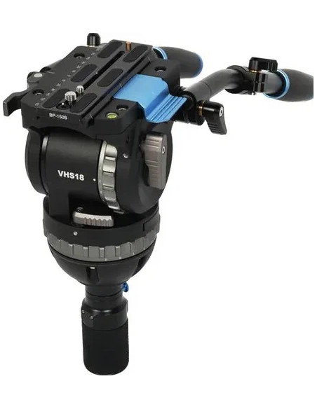 SIRUI SQ100 TREPPIEDE VIDEO CON TESTA FLUIDA VHS18 SEMISFERA 100MM