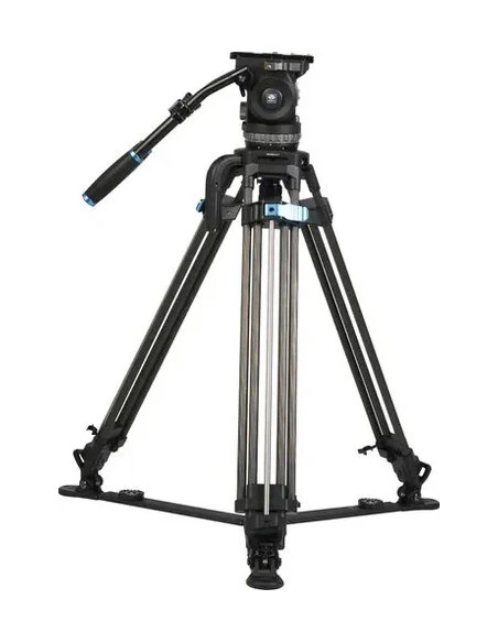 SIRUI SQ100 TREPPIEDE VIDEO CON TESTA FLUIDA VHS18 SEMISFERA 100MM