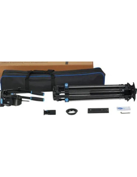 SIRUI SQ100 TREPPIEDE VIDEO CON TESTA FLUIDA VHS18 SEMISFERA 100MM