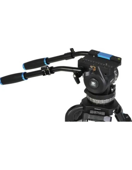 SIRUI SQ100 TREPPIEDE VIDEO CON TESTA FLUIDA VHS18 SEMISFERA 100MM