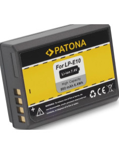 PATONA BATTERY CANON LP-E10 LPE10 EOS1100D EOS 1100D 2
