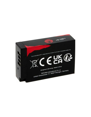 BERENSTARGH BATTERY WITH USB-C INPUT FOR CANON LP-E17