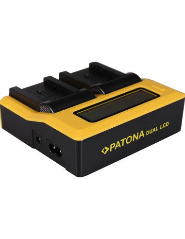 PATONA DUAL LCD USB CHARGER FOR CANON BP808 BP-808 BP819 BP-819 BP820 BP-820