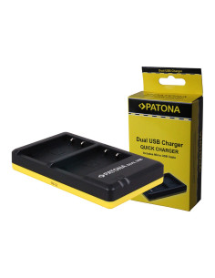 PATONA DUAL QUICK-CHARGER FOR OLYMPUS BLS5 INCLUSO MICRO-USB CABLE