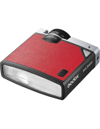 Retro Camera Flash Lux Junior Red