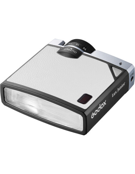 Retro Camera Flash Lux Junior White