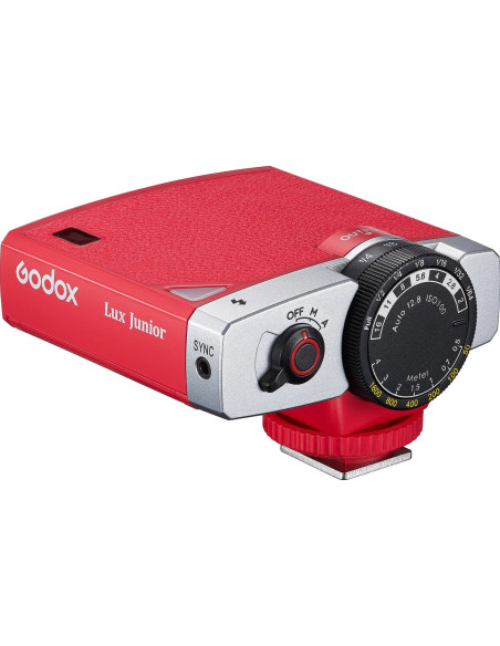 Retro Camera Flash Lux Junior White