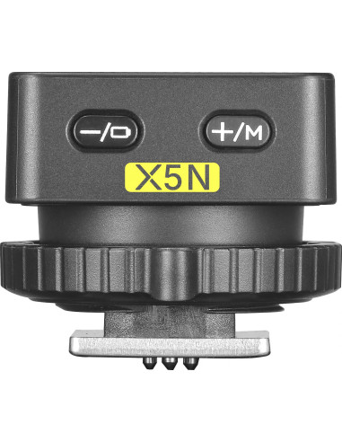 X5-N TTL Trasmettitore flash wireless e Basetta a slitta per IT32 - Nikon