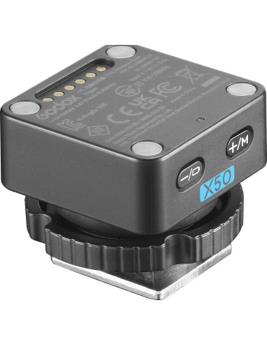 X5-O TTL Trasmettitore flash wireless e Basetta a slitta per IT32 - Olympus - Panasonic