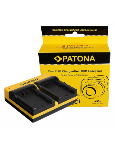 PATONA DUAL CHARGER FOR FUJI NP-W235 FUJIFILM XT-4 XT4