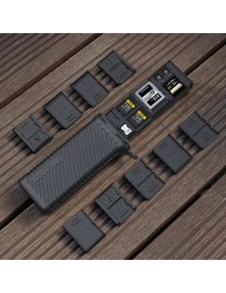 PGYTECH P-GM-394 CREATEMATE MEMORY CARD CASE COMPATIBILE CON SD/CFA/CFB/XQD/MICROSD/NANOSIM