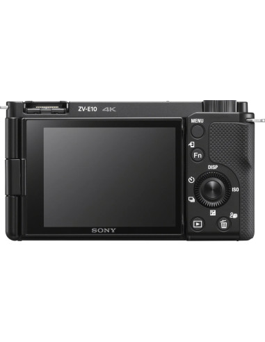 SONY ZV-E10 24,2MP + SELP1650 II VARI-ANGLE SCREEN FOR VLOGGING 4K
