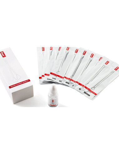 KASE KIT 10 SWAB PER PULIZIA SENSORE APS-C + LIQUIDO 15 ML
