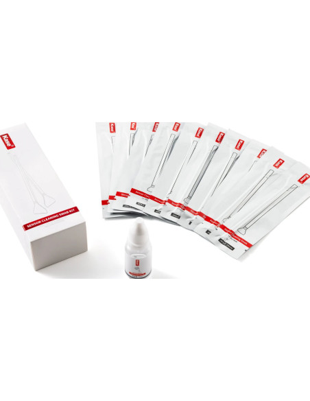 KASE KIT 10 SWAB PER PULIZIA SENSORE APS-C + LIQUIDO 15 ML