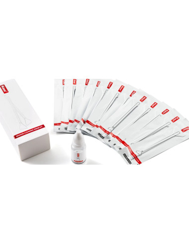 KASE KIT 12 SWAB PER PULIZIA SENSORE FULL FRAME + LIQUIDO 15 ML
