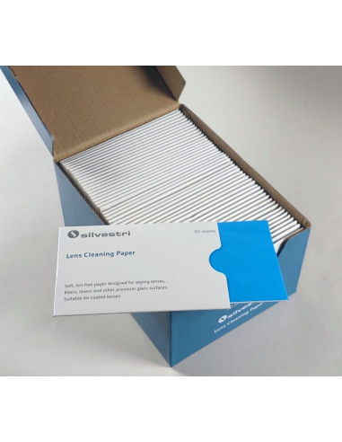 SILVESTRI CARTINE PULIZIA OTTICHE 50 FOGLI