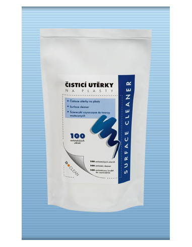 DOCLEAN KIT PULIZIA PARTI PLASTICHE 10PZ