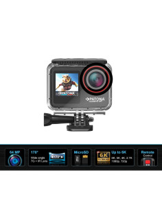 PATONA PLATINUM ACTION CAM LIFE SL5 6K CON APP DI CONTROLLO