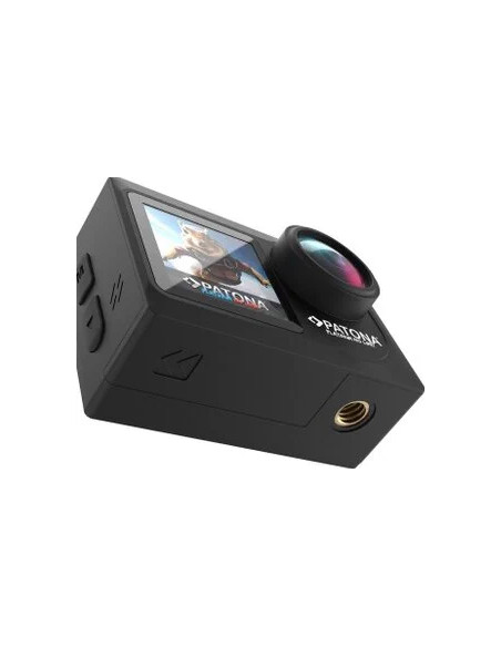 PATONA PLATINUM ACTION CAM LIFE SL4 5K CON APP DI CONTROLLO + 2 BATTERIE + 1 CHARGER