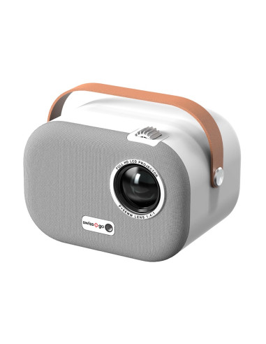 SWISS-GO PROIETTORE PORTATILE SMART LED SG-700 1980X1080 (220 ANSI) BLUETOOTH/WIFI