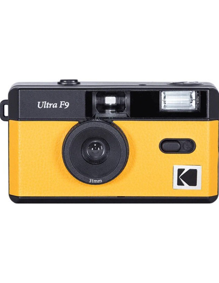 KODAK FILM CAMERA ANALOGICA ULTRA F9 BLACK BODY/YELLOW