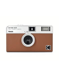 KODAK EKTAR H35 HALF FRAME FILM CAMERA BROWN ANALOGICA
