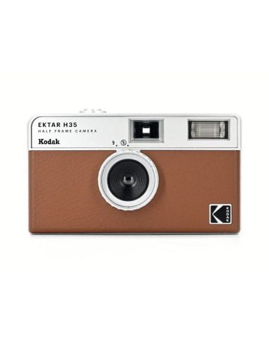 KODAK EKTAR H35 HALF FRAME FILM CAMERA BROWN ANALOGICA