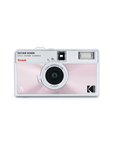 KODAK EKTAR H35-N HALF FRAME FILM CAMERA ANALOGICA RK0306 GLAZED PINK