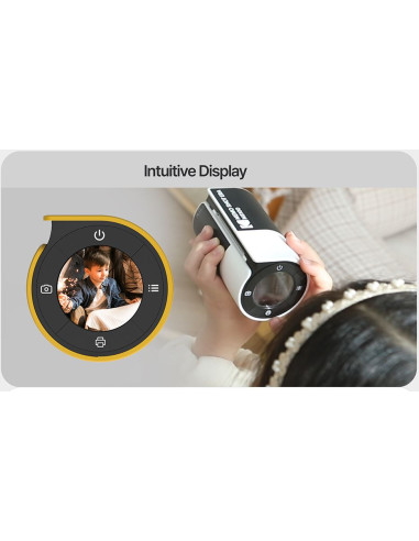 KODAK INSTANT CAM MEMO SHOT ERA MS100 MONOCHROME LCD +1 ROTOLO DA 32 STAMPE