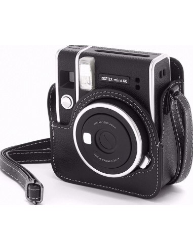FUJI BORSA IN PELLE PER INSTAX MINI 40 BLACK