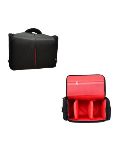 ASAKY CAMERA BAG 25X14X20 BORSA BLACK MAGNUM 40