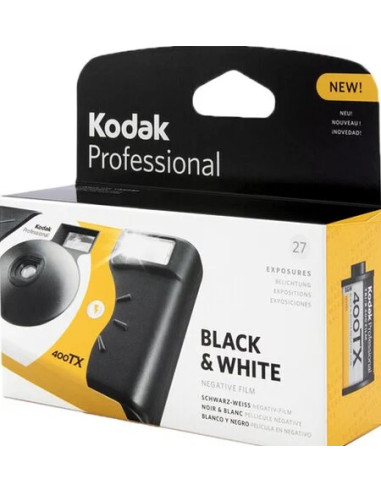 Professional Tri-X , ISO400, Usa e getta, 27 foto Bianco e Nero