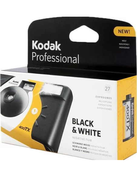 Professional Tri-X , ISO400, Usa e getta, 27 foto Bianco e Nero